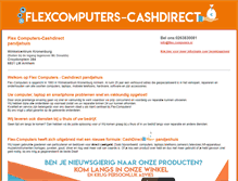 Tablet Screenshot of flex-computers.nl